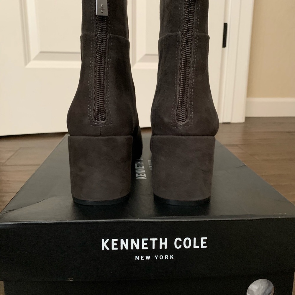 Kenneth Cole Gray Booties - Picture 2 of 3